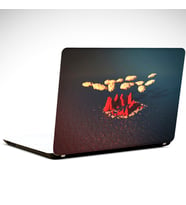 Dağlar ve Bulutlar Laptop Sticker 14 inch (35X26CM)