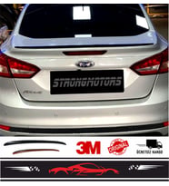 Spoiler Ford Focus 3 - 3.5 - 4 Bagaj Üzeri Çıta Spoiler 115Cm