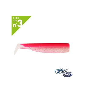 Fiiish BM120/3 BM351 3 Adet Gövde Rose Fluo Silikon Sahte Balık Yem