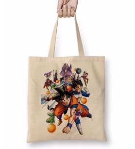 Dragon Ball Z 04 Bez Çanta Uzun Saplı