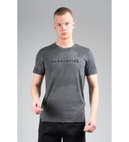 Maraton Regular Erkek Bisiklet Yaka Siyah T-shirt