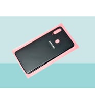 Tkgz - Samsung Galaxy A20S A207 Arka Kapak Batarya Kapağı - SİYAH