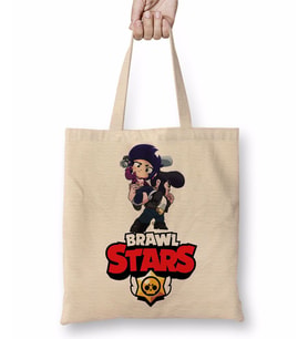 Brawl Stars Bibi And Bull 03 Bez Çanta Uzun Saplı