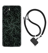 Vivo Y15S Y32 Y33S Y51 Y53S Kılıf Boyun Askılı Silikon Sarmaşıklar 1675