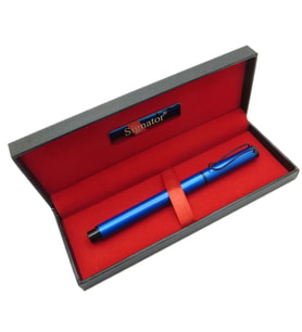 Signator® T543 Mavi Roller Kalem  İsme Özel Kalem  Hediyelik Kalem (Karışık)