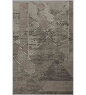 Eliana Home Baskılı, Yıkanabilir Kaymaz Taban Salon Halısı LNA0415 100x150 cm (Kahverengi)