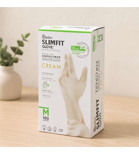 Slimfit Pudrasız Muayene Eldiven M 100'lü