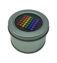 Neodyum Mıknatıs Bilye Manyetik Oyuncak Neocube 216 Adet Stres Oyunu 5mm