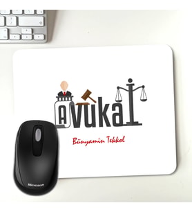 Avukatınıza Özel Hediyelik Mousepad