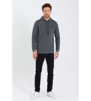 Grimelanj Kapüşonlu Normal Kesim Cepli Sweatshirt