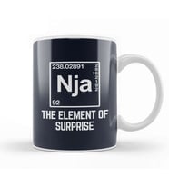 Element Of Surprise The Ninja Kupa Bardak Porselen