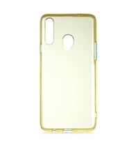 Lexroo Galaxy A20S Kılıf Bistro Kılıf - Sarı