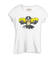 Vespa - Duck Beyaz Kadın Tshirt