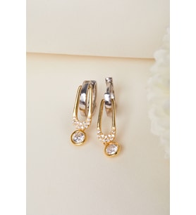 Elika Silver 925 ayar Gümüş Tasarım Küpe
