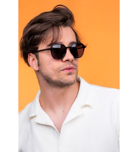Siyah Füme Unisex Güneş Gözlüğü