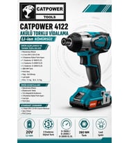 Catpower 4122 Akülü Vidalama Kömürsüz Motor