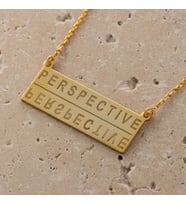 Perspective Gümüş Kolye (Gümüş)