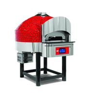 Empero EMP.SPO.03-D-RB-LPG Dijital Sabit Tabanlı Gazlı  Pizza Fırını  Kırmızı-siyah Lpg