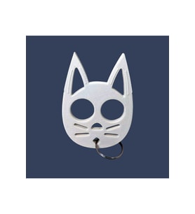 Kedi Figürlü Defans anahtarlık, Kendini Savunma, Savunma Amaçlı anahtarlık, Self Defense Anahtarlık