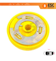Seat Skoda VW İçin Arka Cam Silecek Dişlisi 6X0955711C Çap 63 mm, 105 Diş