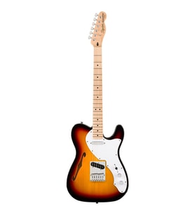 Squier Affinity Telecaster Thinline Akçaağaç Klavye WPG 3 Ton Sunburst Elektro Gitar