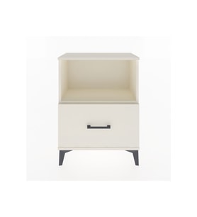 Arges Komodin Tek Raflı Tek Çekmeceli 60x30x80 Aytaşı-Aytaşı