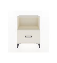 Arges Komodin Tek Raflı Tek Çekmeceli 60x30x80 Aytaşı-Aytaşı