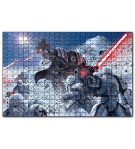 Cakapuzzle Star Wars Stormtrooper Darth Vader 120 Parça Puzzle Yapboz MDF(Ahşap)