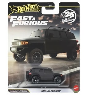 Hot Wheels Premium Series 25.yıl Özel Fast & Furious Toyota Fj Cruıser HNW46 - JHW69-LA10