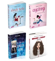 Zeynep Sahra Elmalı Turta Seti 4 Kitap Set