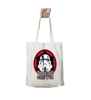 Storm Trooper 501st Vaders Fist No Black Star Wars (2) iki Tarafı Kalıcı Baskılı Yıkanabilir Çanta
