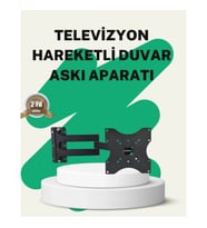 Mey İthalat® 22–49 İnç TV Uyumlu Hareketli Duvar Askı Aparatı