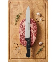 Sürmene Kasap Bıçağı Pimli Sap 36 Cm Kelle Kuşbaşı Kesim Kemik Sıyırma Doğrama Bıçağı Sürbisa 61050