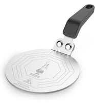 Bialetti - İndüksiyon Ocak Isı Difüzörü - 13Cm - 1 Ila 9 Cups Aralığı İçin Uygundur - Paslanmaz Çeli (Çok Renkli)