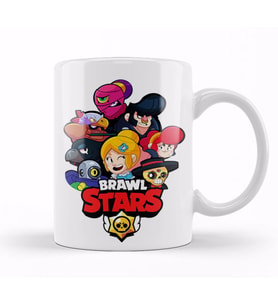 Brawl Stars Yıldızları Kupa Bardak Porselen