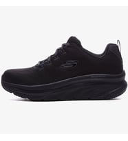 Skechers D'lux Walker - Get Oasis Memory Foam Mens Black Sneaker Hafızalı Taban Kadın Günlük Spor Ayakkabı Siyah