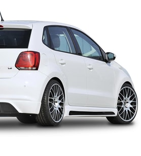 Volkswagen Polo Uyumlu 6R (2010-2017) Yan Marşpiyel Seti (Plastik)