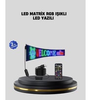 Rgb Led Panel Renkli Işık Efektli Dekoratif Aydınlatma