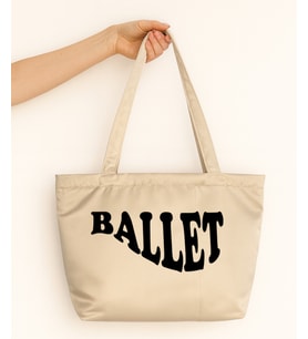 Ballet Tasarım Mat Saten Omuz Çantası (Krem)