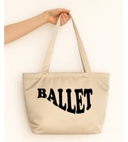 Ballet Tasarım Mat Saten Omuz Çantası (Krem)