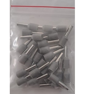2 mm KABLO YÜZÜĞÜ İZOLELİ (28ADET) GRİ