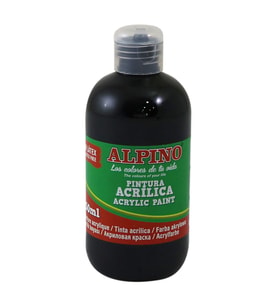 Alpino 250Ml Siyah Akrilik Boya Dv-033