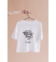 Babalar Günü Tasarımlı Tişört Kişiye Özel ( Unisex - Büyük - Çocuk )