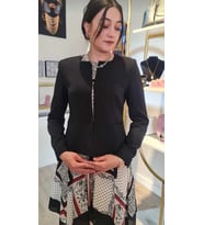 Bayan blazer ceket (Siyah)