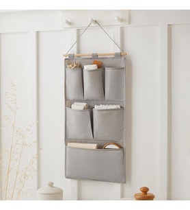 Ocean Home Textile Gri Balıksırtı Duvar Tipi Düzenleyici 35 x 65 cm