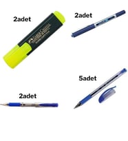 Faber Castell Ve Uni Ball Ofis Kalem Seti Orijinal