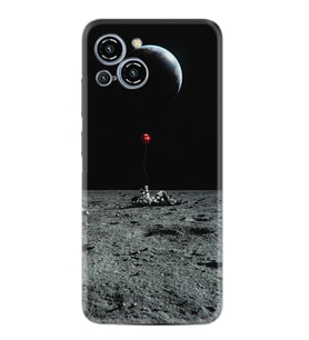 Reeder S23 Max Pro Kılıf Silikon Desen Özel Seri Astronoot Red Baloon 1608