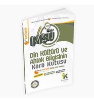 MSÜ Din Kültürü Ve Ahlak Bilgisinin Kara Kutusu Konu Özetli Dijital Çözümlü Çıkm (Beyaz)