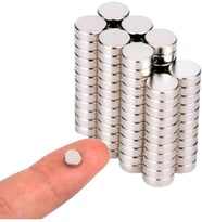Magnet 50 Adet - Yuvarlak Neodyum Mıknatıs, 5X2 Mm, Güçlü Magnet, N35 Kalite