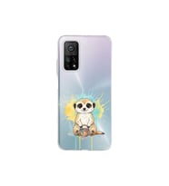 Xiaomi Mi 10t Pro 5g ile Uyumlu Splash Mirket Tasarımlı Şeffaf Silikon Kılıf